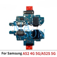 For Samsung A52 A52S A525F A526B A528b USB Charging Port Dock Connector Board Flex