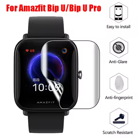 Watch Film For Amazfit Bip U/Bip U Pro Screen Protector Protective Cover Transparent Clear TPU Films