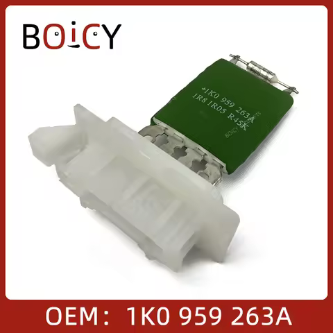 BOICY Heater Blower Motor Fan Resistor for Beetle Jetta Passat CC Touran Sharan Eos Golf Tiguan Cadd