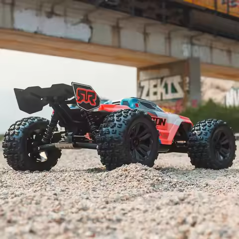 1/8 Kraton 4x4 6S BLX Brushless V6 Ready-to-Run RC Monster Truck Blue Orange (Chaise Lounge)
