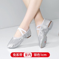 Giày Khiêu Vũ Imxh Ballet Nữ Gót Thấp Mềm Giày Tập Đáy Ballet Chuyên Nghiệp Cổ Điển Giày Khiêu Vũ Có