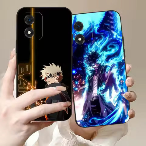 MHA Two Hero Anime Cover For OPPO Realme GT 7 7T 6 6T 15 15T 14 14T 13 12 C75 C75x C73 V70S Pro Plus