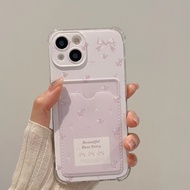 HP /u003eFor Girls Cover For Bow Card Case Oppo Reno 13 5G Reno 13F Reno 11F 8T Reno 13 5G Reno 10 P