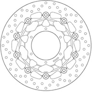 Brembo Prime Motorcycle Brake Disc - 78B40824