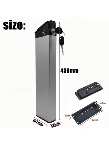 48V 36V Hidden 18650 Battery 10.4Ah DCH006 with Built-in BMS 15Ah 13.6Ah For LO26 20LVXD30 XP2.0 100