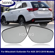 Hoping Rearview Mirror Glass Lens For Mitsubishi Outlander For ASX 2013-2019 Side Mirror Lens With H