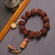 頂級大金剛菩提子手串五瓣梅花蜂窩 珠徑20MM 玉化包漿