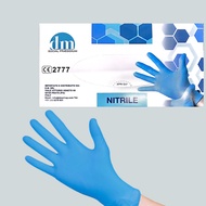 (100pcs) Disposable gloves nitrile glove medical nitrile cleanning supplier powder free
