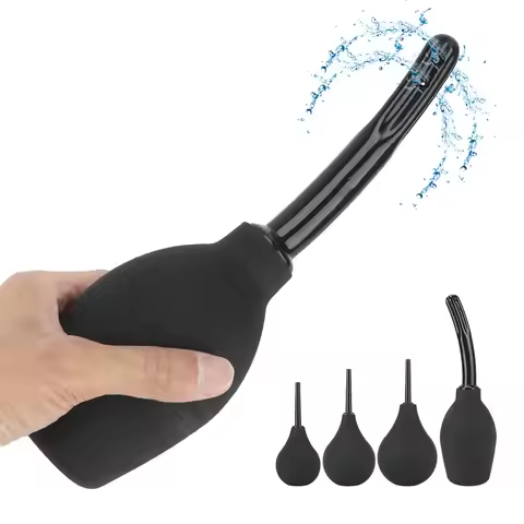 Medical Enema Irrigator Enema Bulb Syringe Anal Douche Cleaner Enema Colon Cleanse Feminine Hygiene 