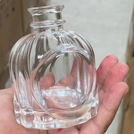 พร้อมส่ง insแจกันแก้วใส ใส่ดอกไม้ ตกแต่งห้องนั่งเล่น ทรงรูปขวด แบบสั้น glass vase สุดน่ารัก