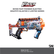 Fast Pioneer - Electric Graffiti Blaster x Limited Series / Dart Gun Automatic Foam Bullet Shooting 