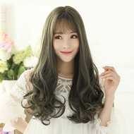 Wavy Hair Wig Long hair wig/ women's hair/ curly wig bangs hair/