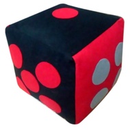 DADU GERGASI GIANT DICE HITAM + MERAH