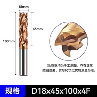 60 Degree Tungsten Steel Milling Cutter 4-Blade CNC Stainless Steel CNC Milling Machine Alloy Flat B