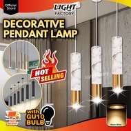 🔥NEW🔥6W / 7W LED Long Tube Pendant Light Dining Hanging Light Decorative Cylinder Pendant Lamp with 