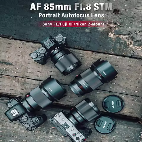 VILTROX 85mm F1.8 II Lens Auto Focus Portrait Lens Full Frame for Sony E Nikon Z Fuji X Fujifilm XF