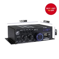 New Ak380 800w Bluetooth Amplifier Hifi Audio Karaoke Home Theater Power Class D Usb Sd Aux Input