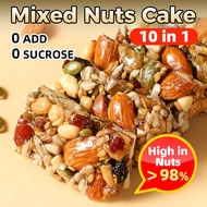 MIxed nuts cake healthy snacks mix nuts and almond/walnuts/fruits dried/pumpkin seeds Granola bar
