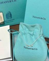 💓Tiffany Infinity Heart Necklace, Figure-Eight Necklace, Summer Style Necklace, Clavicle Chain💓
