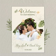 Wedding Board, Guest Welcome Board for Wedding Gate