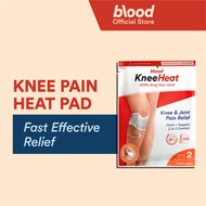 Blood KneeHeat Pain Relief Patch - Arthritis Heat Pad - Knee & Joint Wrap