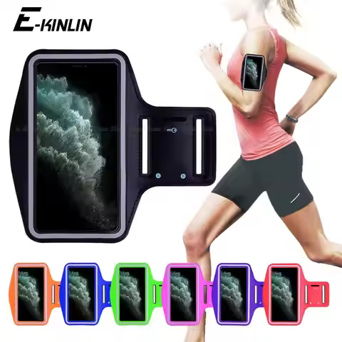 Waterproof Sport Running Gym Arm Band Case For iPhone 16 15 14 13 12 mini 11 Pro XS Max XR X 8 7 6 6