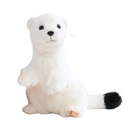 Stuffed Doll Weasel Rat Plush Toy Lovely Cartoon Realistice Weasel Plush Toy Birthday Gift Cartoon A