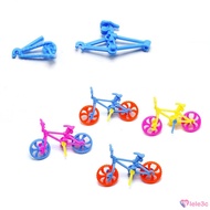 1set Mini Bike DIY Assembled Bicycle Toy Plastic Toys for Kid Education Kit lele