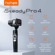 Hohem ISteady Pro 4กล้อง Gimbal 3แกนสำหรับ GoPro 10/9/8/7 Insta360 one R DJI OSMO Action iSteady Pro3