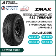 ZMAX TERRA XPLORER C2 TYRE AT TAYAR 265 60 18 265 50 20 275 55 20 285 50 20 HIGH QUALITY 4WD 4X4 OFF