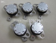 Wholesale-5pcs KSD301 60C 140F Thermostat Normal Close NC Temperature Control Switch Switches Temp