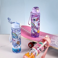 800ml Kids School Water Bottle Astronaut Sport Drink Bottle BPA Free