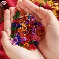 20PCS Mini Colorful Glass Crystal Yuan Bao Ingots - Home Blessing Decoration