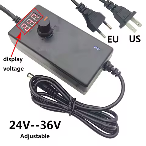 26V 27v 28v 29v 30v 31V 32v 34v Adjustable Power Supply From 24v to 36v Adapter 2A 31v Converter dc 