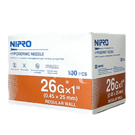 เข็มเบอร์ 18 - 30 กระบอกฉีดยา NIPRO NO. 18g 20g 21g 22g 23g 24g 25g 26g 27g 30g (100ชิ้น)