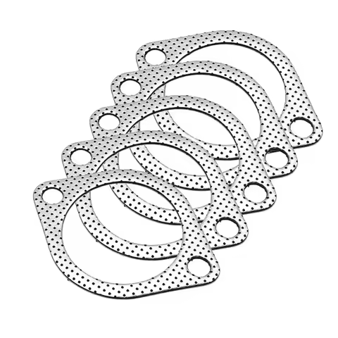 Stainless Steel 5pcs/lot 3'' inch 79mm Exhaust Pipe Gasket To Muffler Gasket Exhaust Gasket