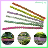 36Pcs Mini Palm and Small Fake Plastic Trees Assorted Colors for Realistic Diorama and Office Decora