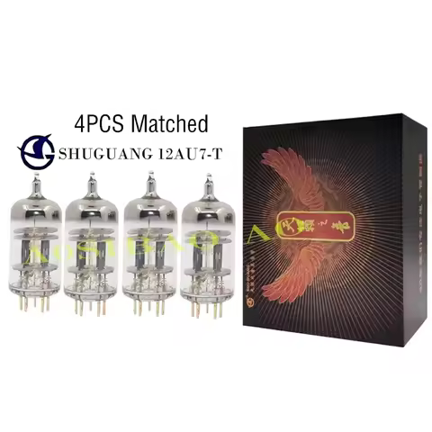 Shuguang 12AU7-T 12AU7T Vacuum Tube Upgrade 12AU7 ECC82 HIFI Audio Valve Electronic Tube Amplifier K