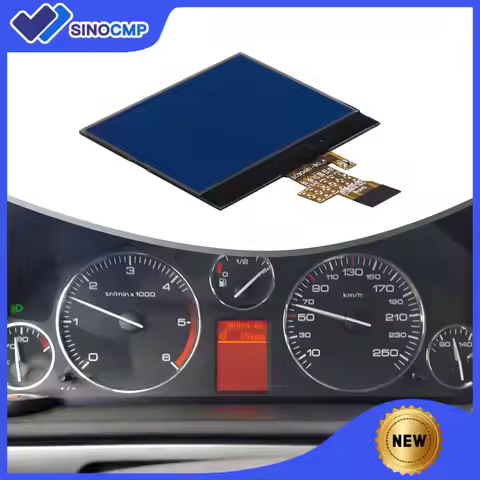 Instrument Cluster LCD Display For VDO Group Peugeot 407 407 Coupe 407SW Models A2C53119649 96581385