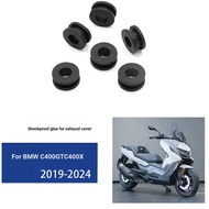 Suitable for BMW C400GT C400X 2019-2024 Exhaust Cover Shockproof Glue Special Car