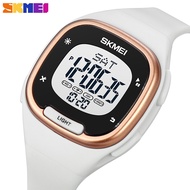 SKMEI Top Brand Luxury Original Digital Watch Elegant Ladies Fashion Sport EL Light Casual 50M Water Resistant Chrono Date Lady Watch