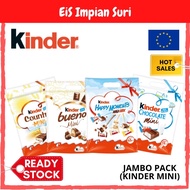 (Ready Stock) Kinder Bueno Mini T68 400g Country Chocolate Mini Moment Mix Coklat Kinder Minis Share Bag schoko bons