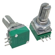 Single Link 3 Pin RK097N B-5K/10K/20K/50K/100K/250K/500K Audio/Power Discharge Potentiometer Brand N
