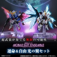 MSE Destiny and Freedom Wings of Light Set Mobile Suit Ensemble (For EX33 Destiny Gundam and EX14A F