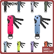 LIZMON Key Organizer, with Screwdriver Metal Key  Holder, Smart Minimalist Holds 2-6 Keys Keys Fob f
