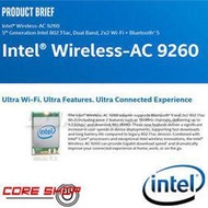 出清！Intel最高階AC 9260 M2筆電無線網卡/Wave 2/藍芽5.0/1.73Gbps/MU-MIMO