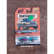 Diecast matchbox classic decades 57 Chevy Convertible