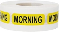 Morning Medical Medical Healthcare Labels 0.5 x 1.5 Inches in Size, 500 Labels on a Roll