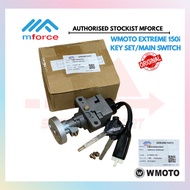[100% ORIGINAL] WMOTO XTREME 150i KEY SET MAIN SWITCH XTREME 150 (TJB35400A3A00)