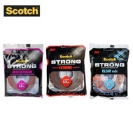 3M Scotch Double-Sided Tape Extreme/Clear/Auto Exterior Size 12 Mm. x 2.5 M. double sided tape